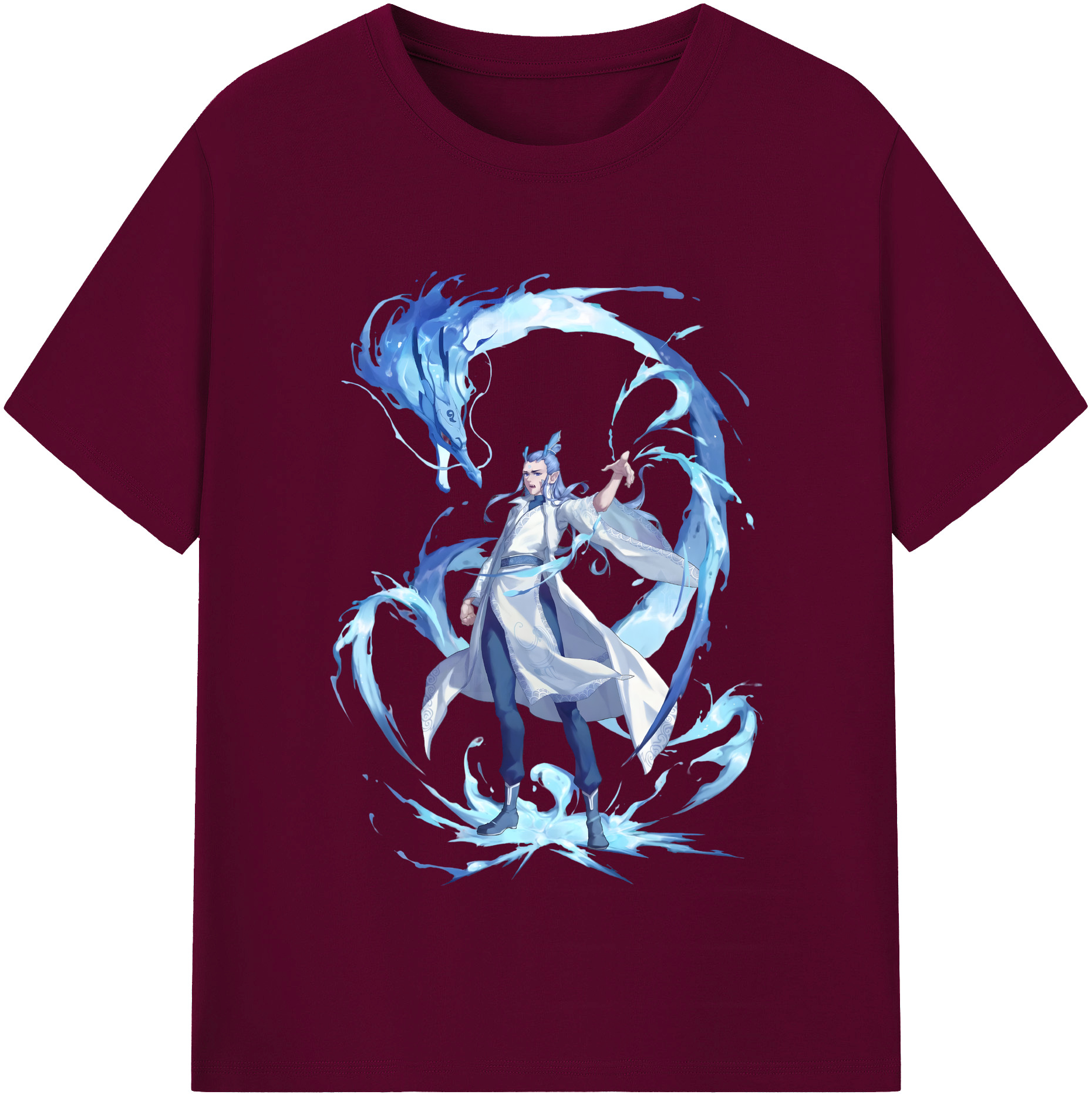 （画像用） Ne Zha 2 ナタ 魔童の大暴れ レディースカジュアルプリントTシャツ（綿100％）